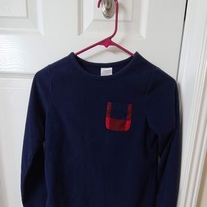Kids Size 14 Lands End Fleece Top